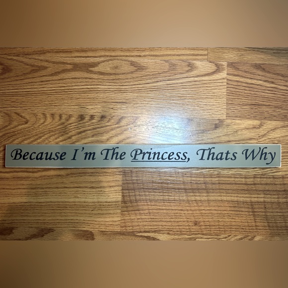 Princess Sign - Picture 1 of 8